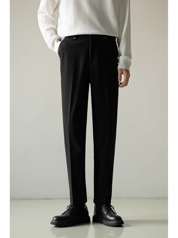 Pantalones de Vestir Casual Rectos para Hombre - Estilo Versátil - Image 7