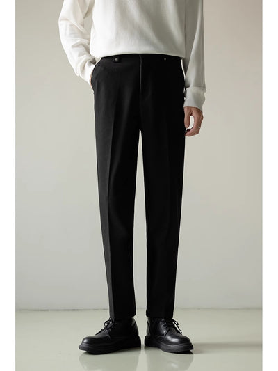 Pantalones de Vestir Casual Rectos para Hombre - Estilo Versátil - Image 7
