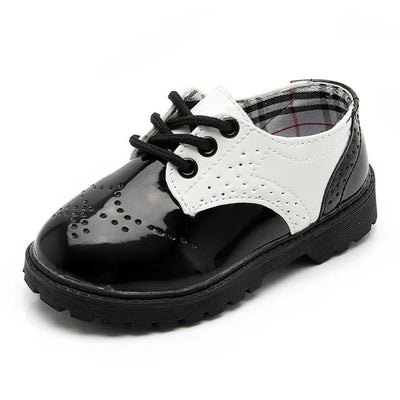 Zapatos Escolares Estilo Británico con Cordones - Calzado de Rendimiento para Estudiantes - Image 8