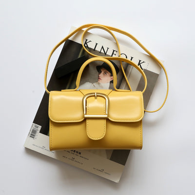 Bolso Doctor Cuadrado de Cuero con Hebilla Francesa - Image 14