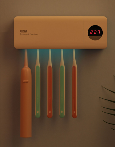 Soporte Cargable con Esterilizador UV para Cepillo Dental - Image 6