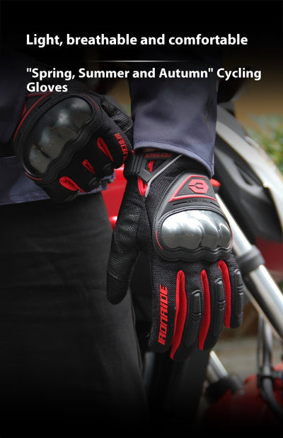 Guantes de Motocicleta Blindados con Pantalla Táctil y Protección Antigolpes - Image 22