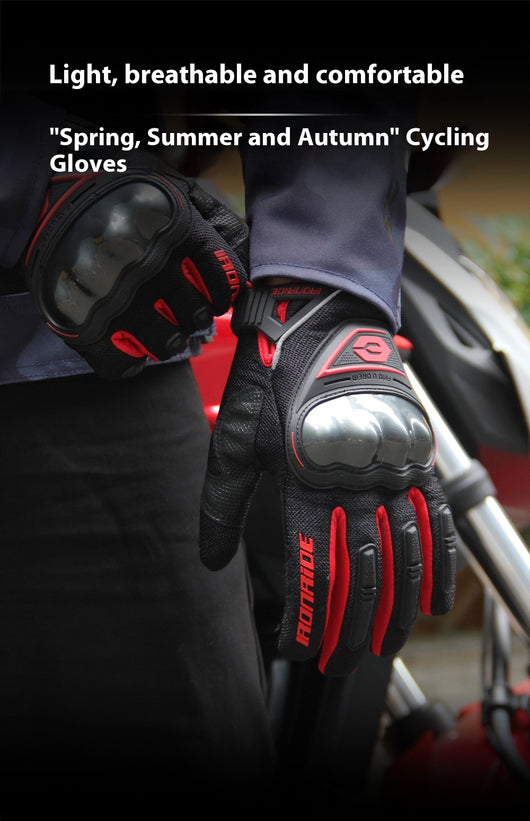 Guantes de Motocicleta Blindados con Pantalla Táctil y Protección Antigolpes - Image 22