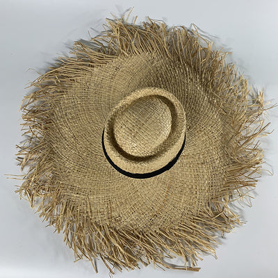 Sombrero de Paja con Ala Ancha para Mujer - Image 3