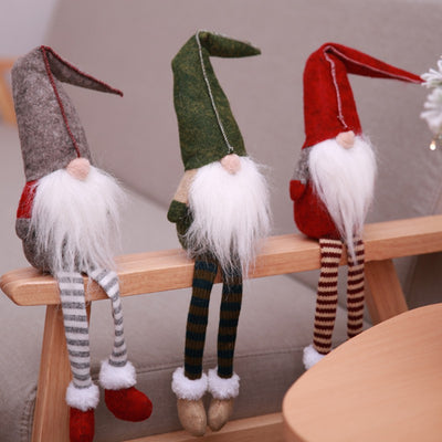 Decoraciones Navideñas Estilo Europeo y Americano - Figuras sin Rostro y Bosque Encantado