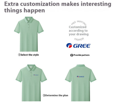 Polo de Trabajo Uniforme Grupo Ice Silk Color Sólido - Image 31