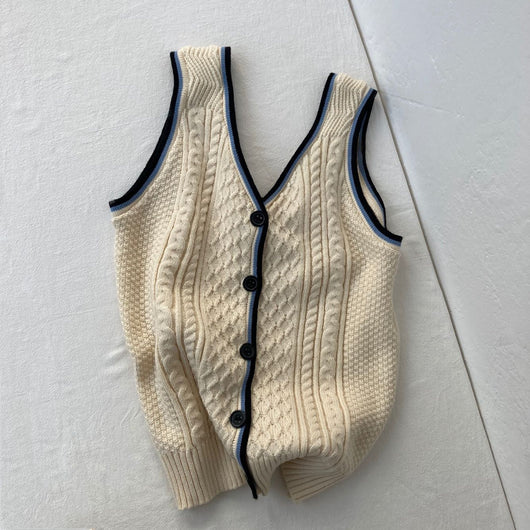 Cardigan Holgado Estilo Universitario para Mujer - Image 108
