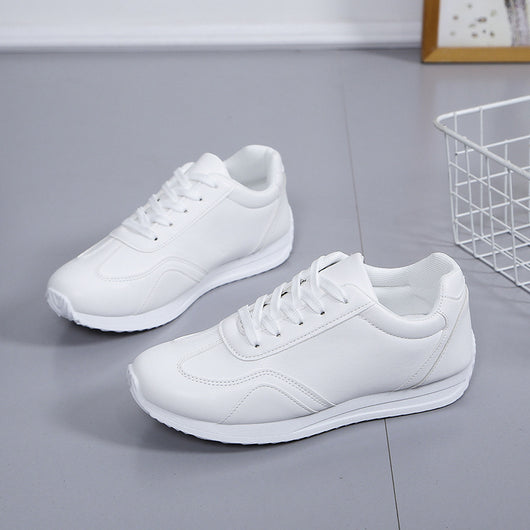 Zapatillas Blancas Plataforma para Estudiantes - Versátiles y Cómodas - Image 11