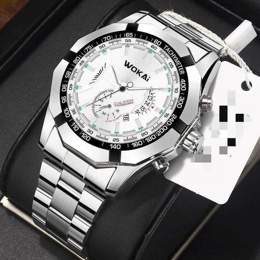 Reloj de Pulsera Calendario Acero Inoxidable - Image 15