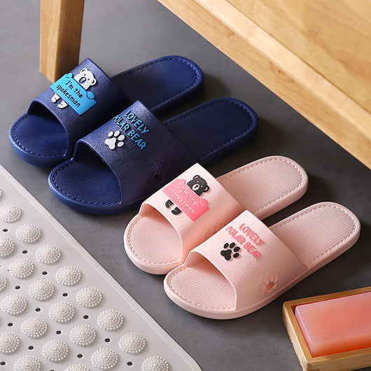 Pantuflas de Baño Antideslizantes Oso Negro - Image 15