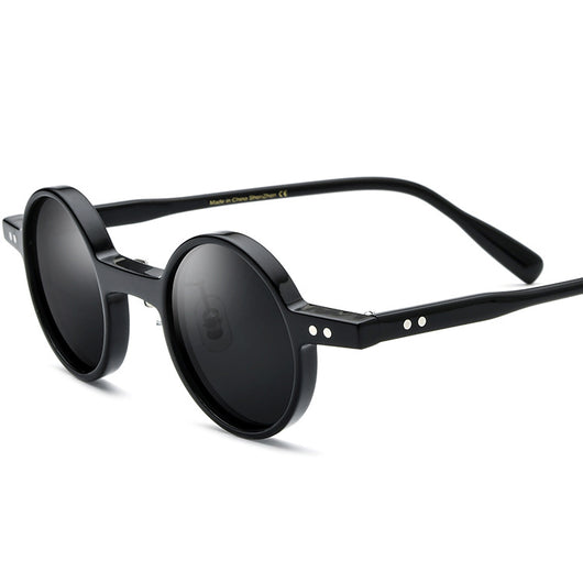 Gafas de Sol Retro Polarizadas Unisex - Diseño Clásico Redondo - Image 9