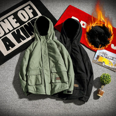 Abrigo Parka Militar Grueso para Hombre - Impermeable, Cálido y Elegante Talla Plus 5XL - Image 3