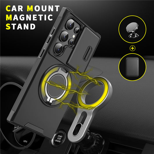 Funda Protectora con Soporte Giratorio y Ventana para Teléfono - Image 13