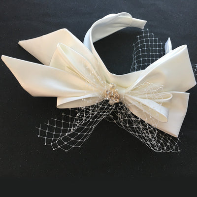 Diadema Satinada para Novia - Complemento Elegante para Boda - Image 5
