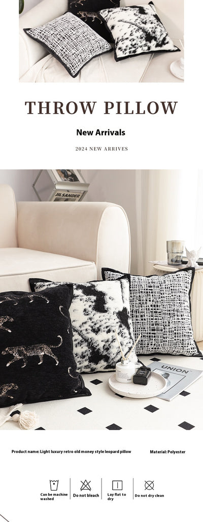 Cojín Decorativo Estampado Leopardo sin Núcleo de Espuma - Image 13