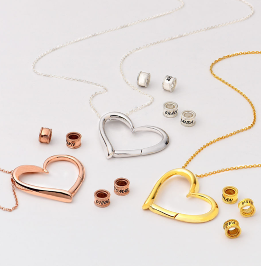 Collar Corazón Personalizado con Nombre - Regalo Perfecto para Mamá - Image 2
