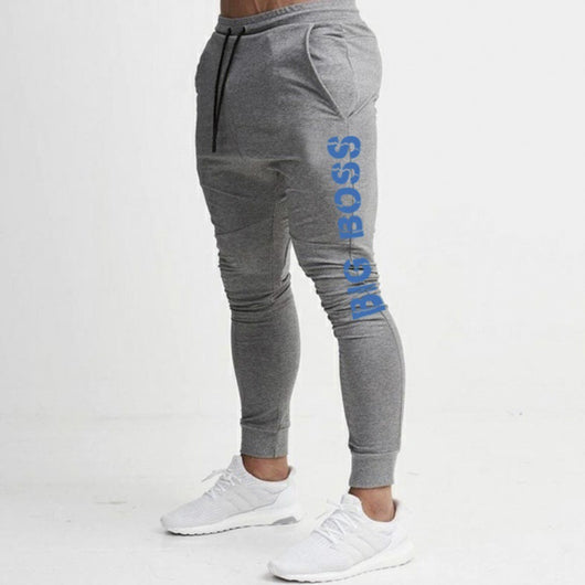 Pantalones de Chándal Largos para Hombre con Estampado de Color Sólido - Image 5