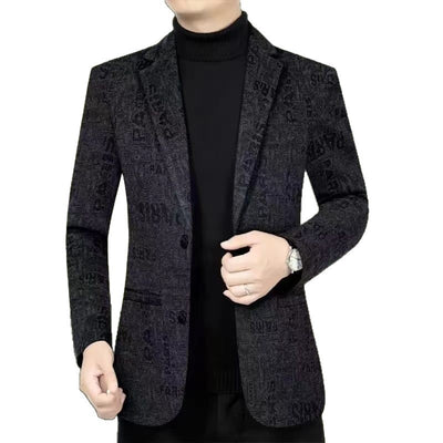 Chaqueta de Lana para Hombre Estilo Casual con Solapa - Image 2