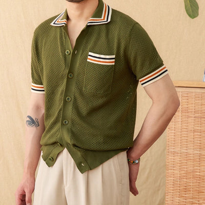 Playera Casual Vacacional de Algodón Puro con Diseño Calado - Image 15