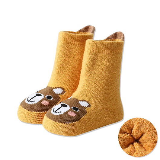 Calcetines Térmicos Infantiles con Diseño de Dibujos Animados y Talón Reforzado - Image 14