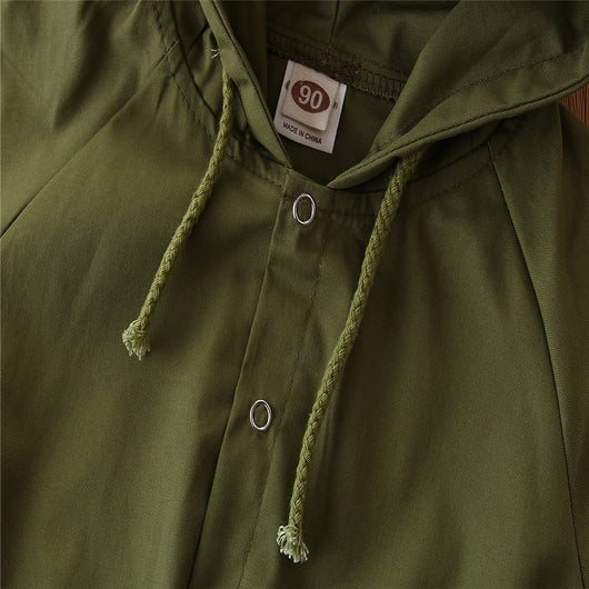 Abrigo Impermeable Infantil con Orejas de Conejo - Image 11