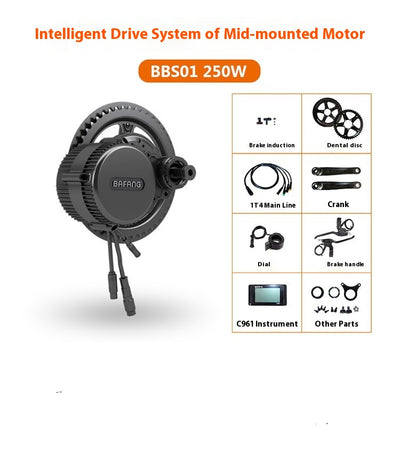 Kit de Modificación para Bicicleta de Montaña con Pantalla a Color 250W - Image 9