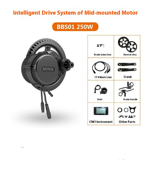 Kit de Modificación para Bicicleta de Montaña con Pantalla a Color 250W - Image 9