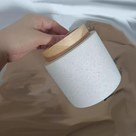 Lámpara de Techo Estilo Japonés con Estructura de Cemento y Diseño Silencioso - Image 4