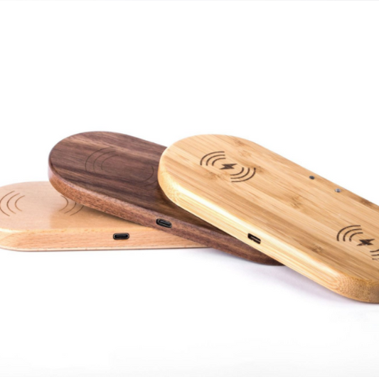 Cargador Inalámbrico de Madera