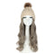Gorro Beige, Madera Verde, Dorado