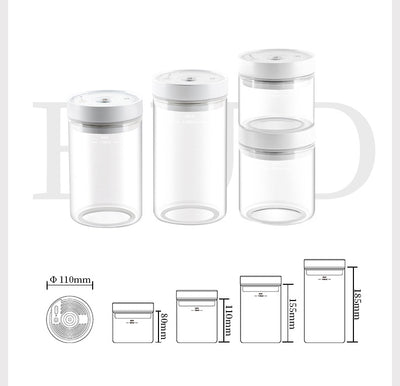 Recipiente Hermético Inteligente con Vacío Automático para Café, Leche en Polvo y Alimentos - Image 2