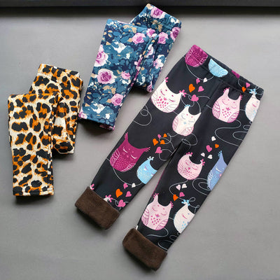 Leggings Térmicos Forrados en Fleece para Niñas - Image 24