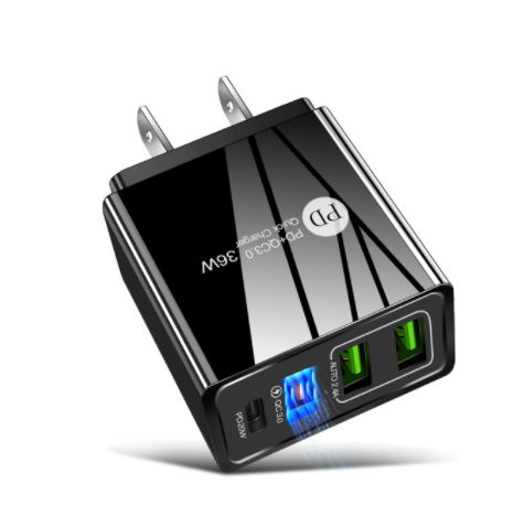 Cargador Rápido Dual USB con Tecnología PD - Multi-Puerto - Image 10