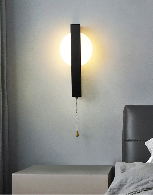 Aplique Minimalista Blanco y Negro para Pasillos y Espacios Modernos - Image 18