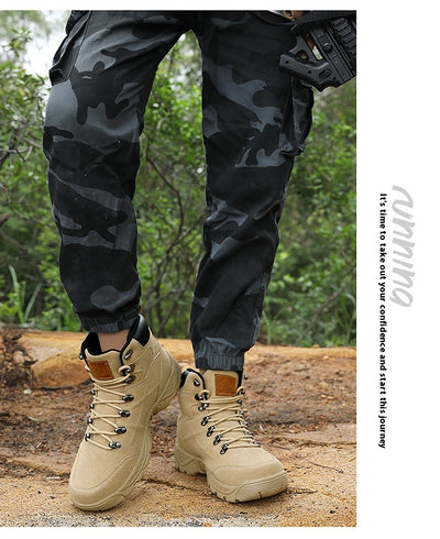 Botas de Montaña Impermeables Talla Grande para Hombre - Otoño e Invierno - Image 12