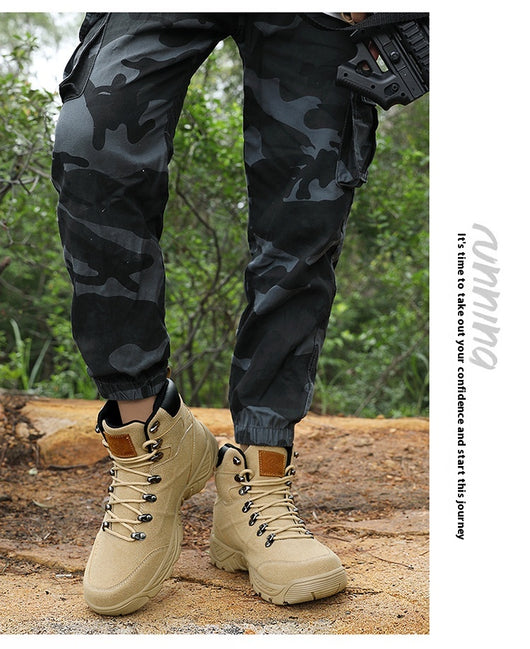 Botas de Montaña Impermeables Talla Grande para Hombre - Otoño e Invierno - Image 12