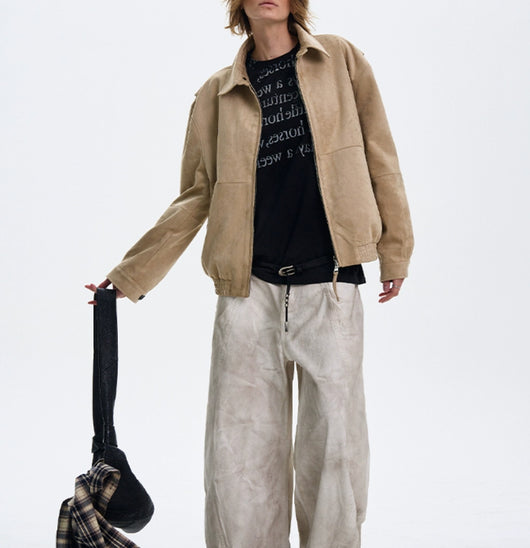 Chaqueta de Gamuza Vintage: Elegancia Atemporal con Estilo Old Money - Image 8