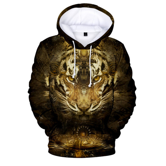 Sudadera Hombre Estampado Tigre Creativo Animal Style - Image 2