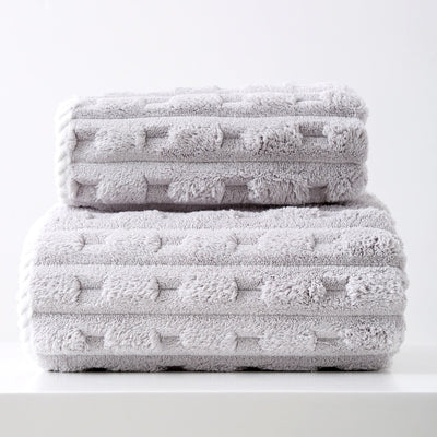 Toalla Facial Extragrande de Terciopelo Coral - Absorbente y Suave - Image 10