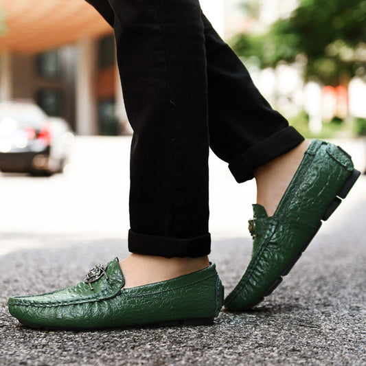 Mocasines Náuticos Grandes para Hombre - Zapatos Cómodos de Suela Plana