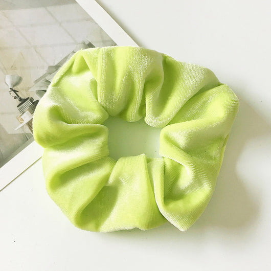 Elástico para Cabello de Terciopelo - Accesorio de Moda para Coleta - Image 13