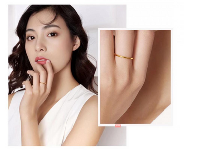 Anillo de Oro con Detalles en Oro de Color - Image 7
