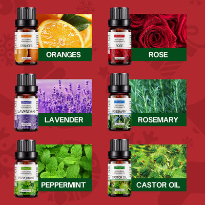 Kit de 6 Aceites Aromáticos Premium con Difusor Humidificador - Lavanda y Aromas Naturales - Image 4