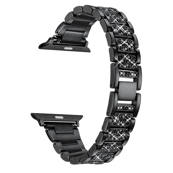 Pulsera Reloj Acero Inoxidable con Diamantes
