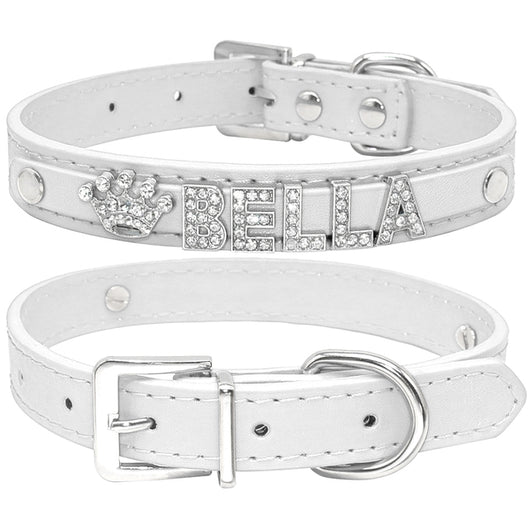 Collar Personalizado para Perros Pequeños con Strass Brillante - Image 26
