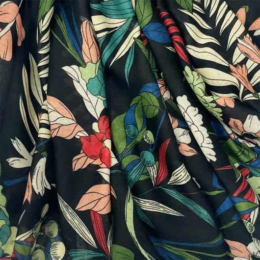 Pashmina Estampada con Borlas para Mujer - Image 9