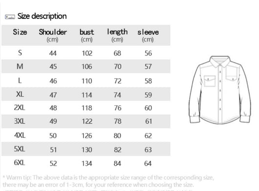 Camisa Estampada de Manga Larga con Cuello Solapa para Hombre - Image 9