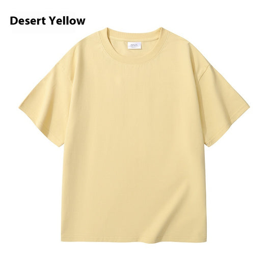 Camiseta Básica de Pareja Unisex - Colores Sólidos Modernos - Image 18