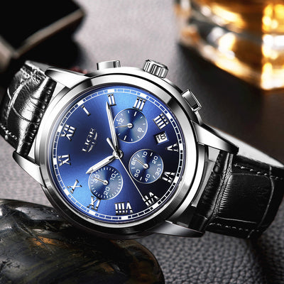 Reloj de Cuero para Hombre - Elegancia Casual - Image 12