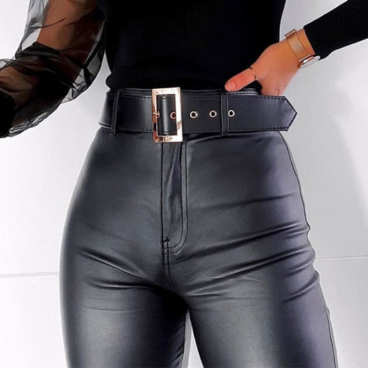 Pantalones de Cuero Sintético PU - Image 5